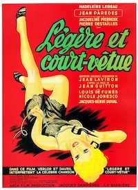 Légère et court-vêtue