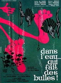 Dans l'eau... qui fait des bulles !