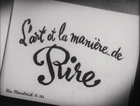 L'art et la manière de rire